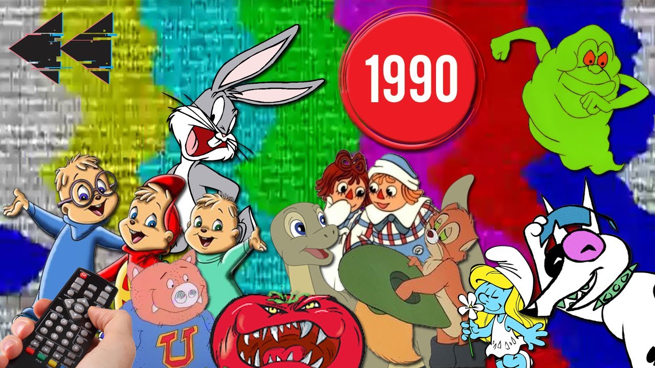 Saturday Morning Cartoons - 1990 - Channel Surfing Edition - Full Episodes with Commercials 
